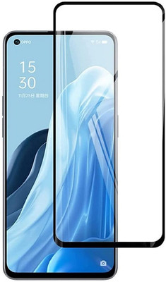 Bodoma Edge To Edge Tempered Glass for Oppo Reno 7 lite(Pack of 1)