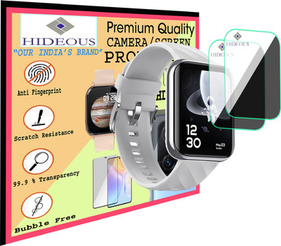 HIDEOUS Screen Guard for DIZO WATCH D(Pack of 2)