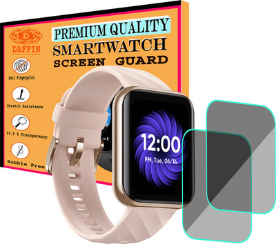 daffin Screen Guard for DIZO Watch D(Pack of 2)