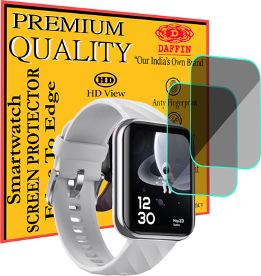 daffin Screen Guard for DIZO Watch D(Pack of 2)