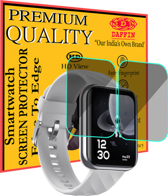 daffin Screen Guard for DIZO Watch D(Pack of 2)