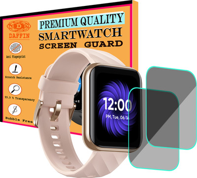 daffin Screen Guard for DIZO Watch D(Pack of 2)