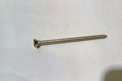 Chandan Stainless Steel Flat Head Machine Screw(10 mm Pack of 1)