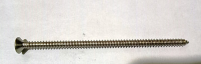 Chandan Stainless Steel Flat Head Machine Screw(10 mm Pack of 1)