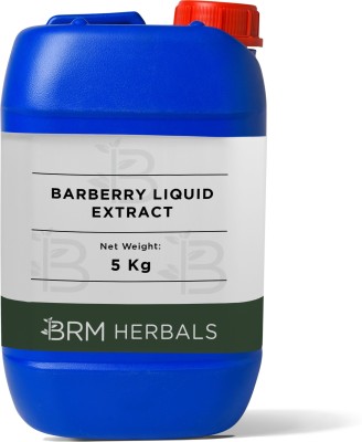 BRM Herbals BARBERRY LIQUID EXTRACT For Soap Making, Shampoo,Lotions, Creams, Face Wash-5 KG(5 L)