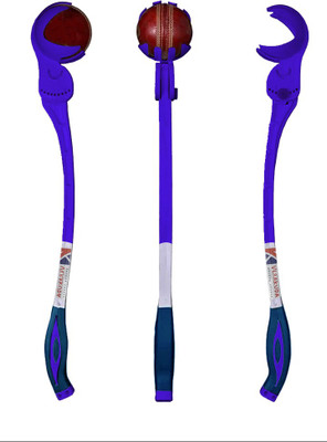 VERAKUDA Side Arm Ball Thrower for Cricket! Adjustable Robo Cricket Arm Sidearm Ball Thrower(Blue)