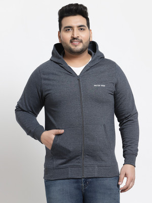 KALT Full Sleeve Self Design Men Sweatshirt