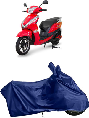 APNEK Waterproof Two Wheeler Cover for Ampere(Magnus Pro, Blue)