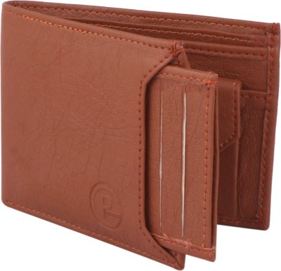 Royal Craft Men Casual, Trendy Tan Artificial Leather Wallet(10 Card Slots)