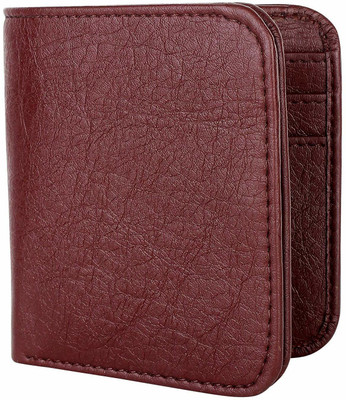 Battle Beast Men Casual Brown Artificial Leather Wallet(12 Card Slots)