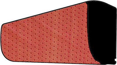KVAR Air Conditioner  Cover(Width: 78 cm, Multi, Red)