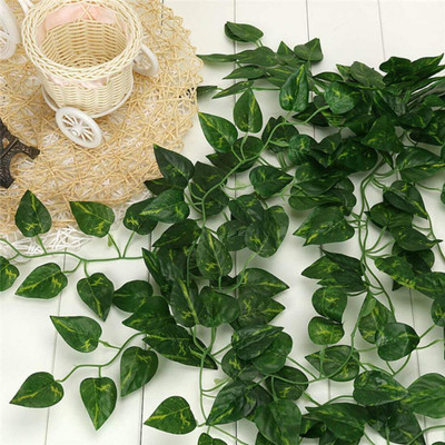 DilSe artificial money plant wall hanging creeper home decoration plants Artificial Plant(180 cm, Green)
