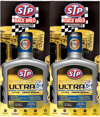 STP ULTRA 5 IN 1 DIESEL SYSTEM CLEANER 400 ML : Pack of 2 Combo
