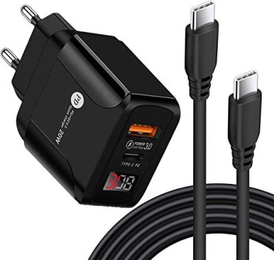 MARS 36 W 2.8 A Multiport Mobile Charger with Detachable Cable(Black, Cable Included)