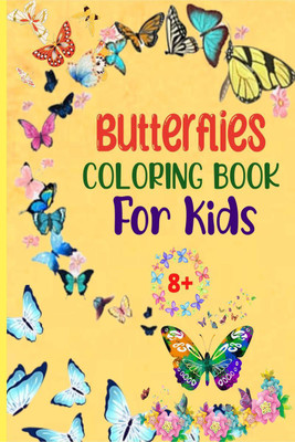 Butterflies Coloring Book for Kids(English, Paperback, Sergiusz Dugmore)