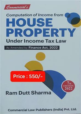 House Property (Under Income Tax Law) 7/ED (2022-23)(Paperback, RAM DUTT SHARMA)