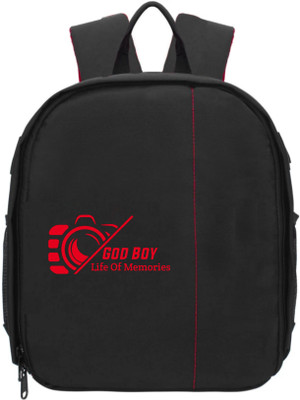 GOD BOY DSLR SLR Camera Lens Shoulder Backpack Case for Canon Nikon Sigma Olympus  Camera Bag(Red)