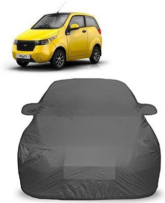 Anlopeproducts Car Cover For Mahindra e20 NXT (With Mirror Pockets)(Grey)