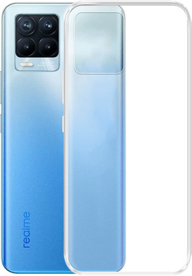 Case Club Back Cover for Realme 8, Realme 8 Pro(Transparent, Flexible, Silicon, Pack of: 1)