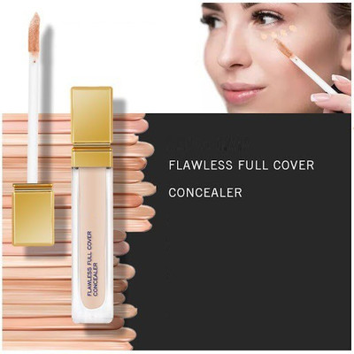 YAWI party wear make up look best color water proof liquid concealer Concealer(ivory, 10 g)