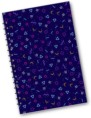 Desi Feriwala Shape Notebook Regular Notebook Unruled 100 Pages(Multicolor)