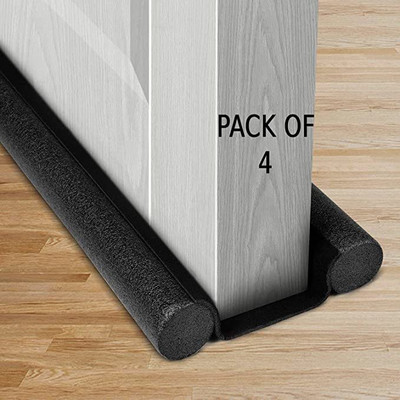 santram enterprise santrams door stoper 39 inch Durable Floor Mounted Door Sealing Strip Guard Door Mounted Door Stopper(Brown)