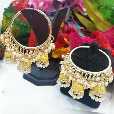 Gyan Jewels Product 135 Brass Jhumki Earring