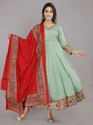 Radha Rani creation Women Kurta Dupatta Set