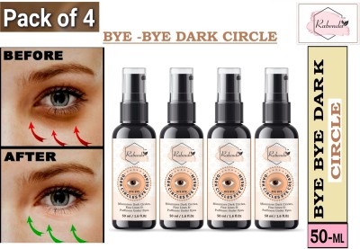 RABENDA Under Eye Cream For Dark Circles & Wrinkles - 50ml PACK 4(200 g)