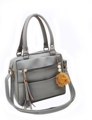 rishi Women Grey Hand-held Bag