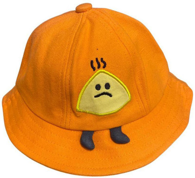stupefying Bucket Hat(Orange, Pack of 1)