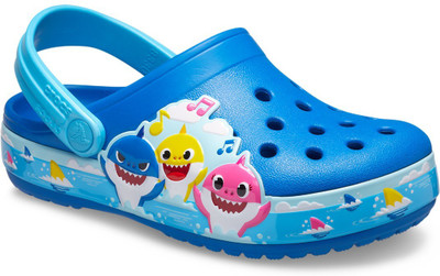 CROCS Boys & Girls Slip-on Clogs(Blue , 1 - 2 Years)