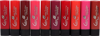 PINNER Color to Color Lipstick Combo Set Pack OF 10(Multicolor, 80 g)