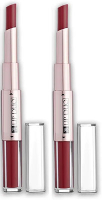 tanvi27 NEW MATTE FINISH LIQUID AND CRAYON 2 IN 1 LIPSTICK WATERPROOF(maroon, 24 g)