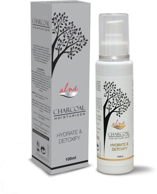 ALNA Charcoal Moisturizer for Skin Cleansing, Brightening and Deep Rejuvenation(100 ml)