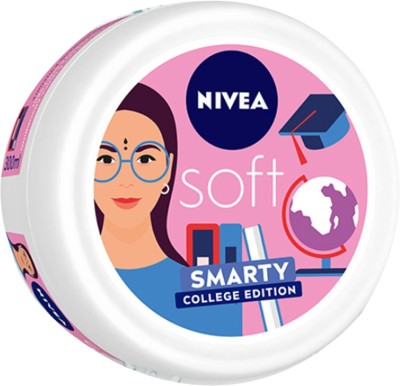 NIVEA Soft Moisturizer for Face Smarty College Edition  (300 ml)