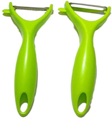 POLY PLAST Y Shaped Peeler(Green Pack of 2)
