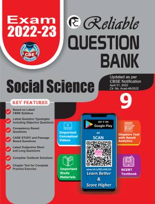 Reliable Question Bank Class 9 Social Science [CBE] ,For 2023 Exam