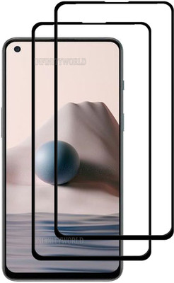 SNMART Edge To Edge Tempered Glass for OnePlus Nord 2T 5G(Pack of 2)
