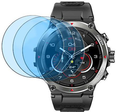 SOMTONE Impossible Screen Guard for ZEBLAZE STRATOS 2 Smartwatch(Pack of 3)