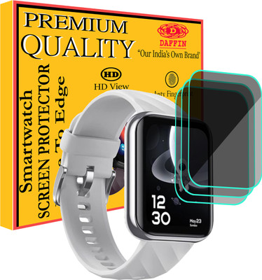 daffin Screen Guard for DIZO Watch D(Pack of 3)