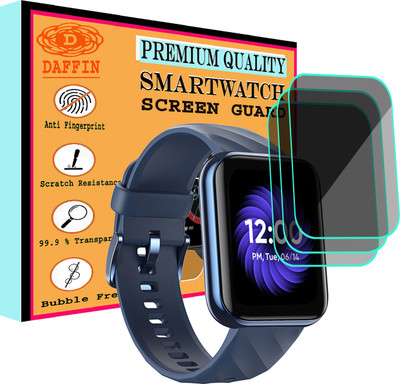 daffin Screen Guard for DIZO Watch D(Pack of 3)