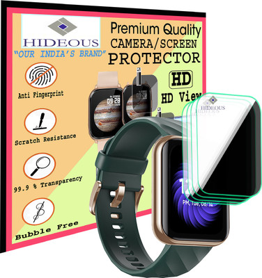 HIDEOUS Screen Guard for DIZO WATCH D(Pack of 4)