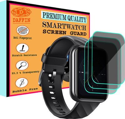 daffin Screen Guard for DIZO Watch D(Pack of 3)