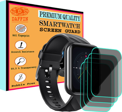 daffin Screen Guard for DIZO Watch D(Pack of 4)
