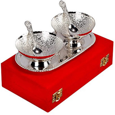Wanzhow Bowl, Spoon, Tray Serving Set(Pack of 1)