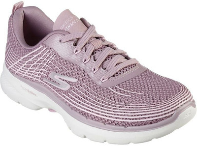 Skechers GO WALK 6 - STUNNING GLOW Walking Shoes For Women(Purple , 5)