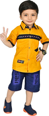 SR FASHION Boys Casual(Multicolor)