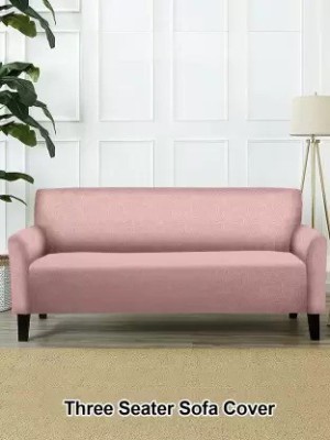 Flipkart SmartBuy Polyester Geometric Sofa Cover(Cream Pack of 1)