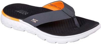 Skechers Men Flip Flops(Grey , 6)